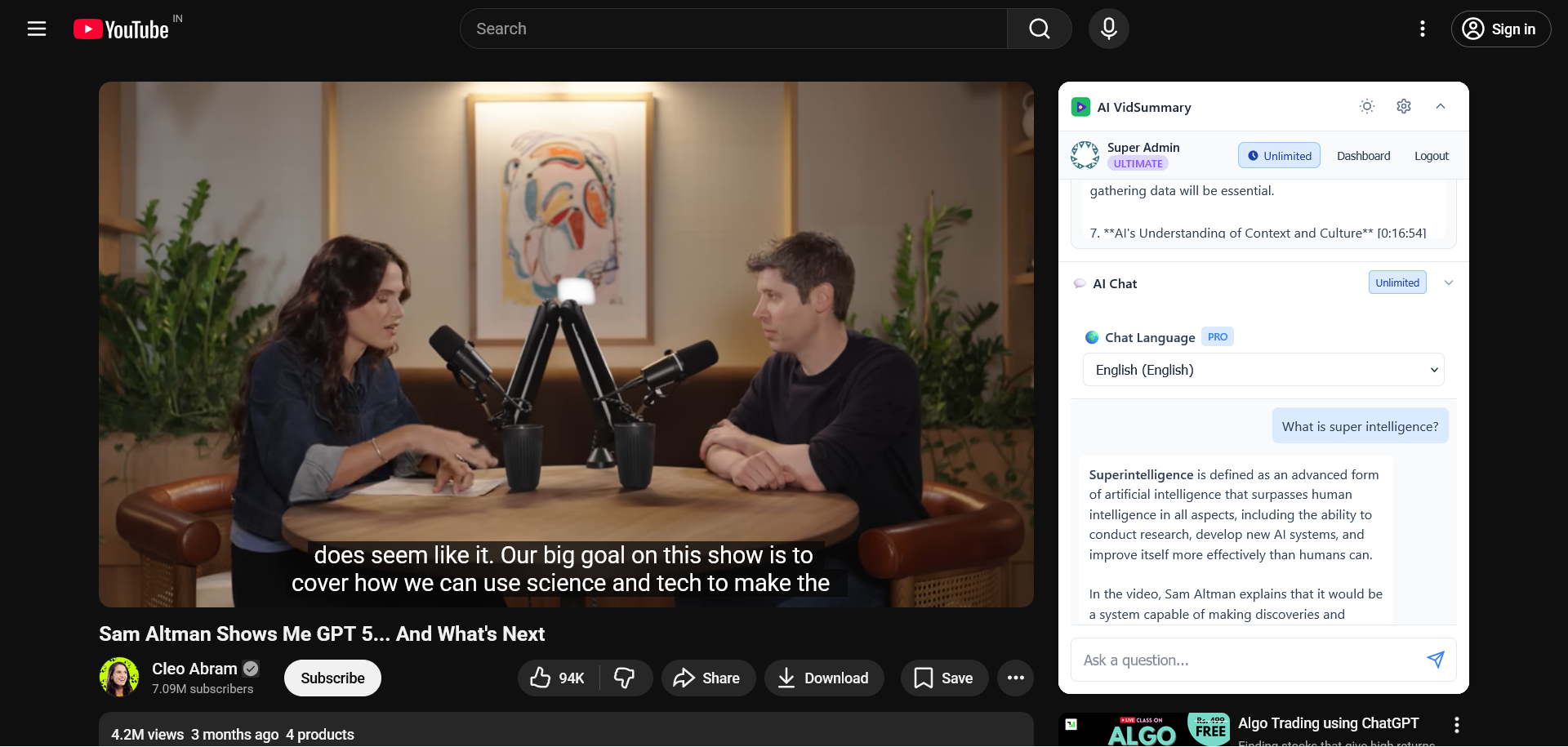 Firefox Extension - Chat Feature